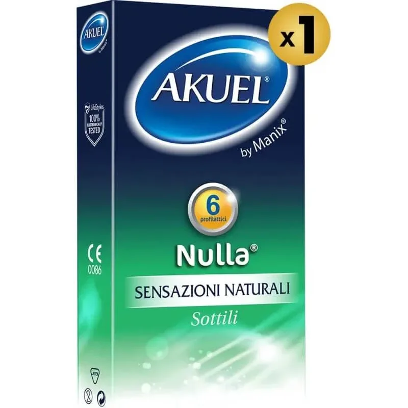 Akuel Null Classics - 8 prezervative din latex — preț și oferte