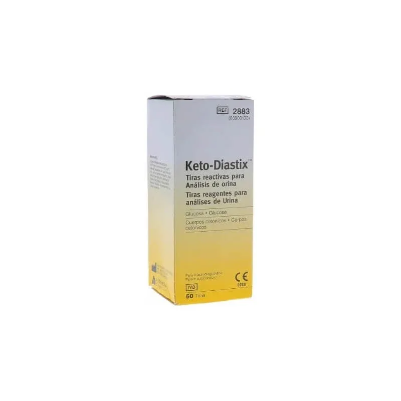 Keto-diastix - 50 de benzi pentru măsurarea glicozuriei — preț și oferte