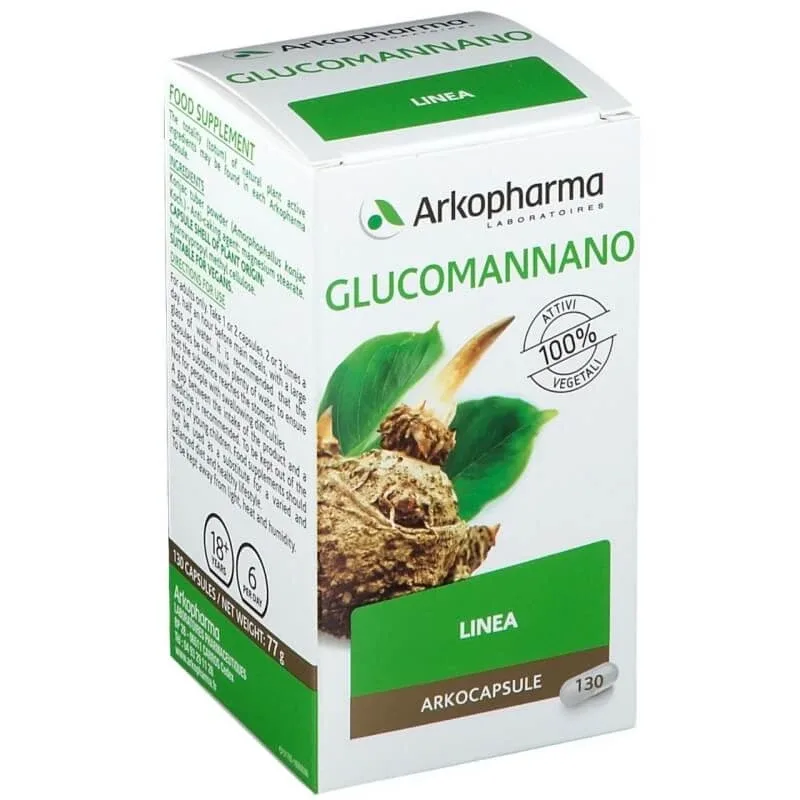 Arkocapsule glucomannan 45 capsule - supliment pentru controlul greutății — preț și oferte