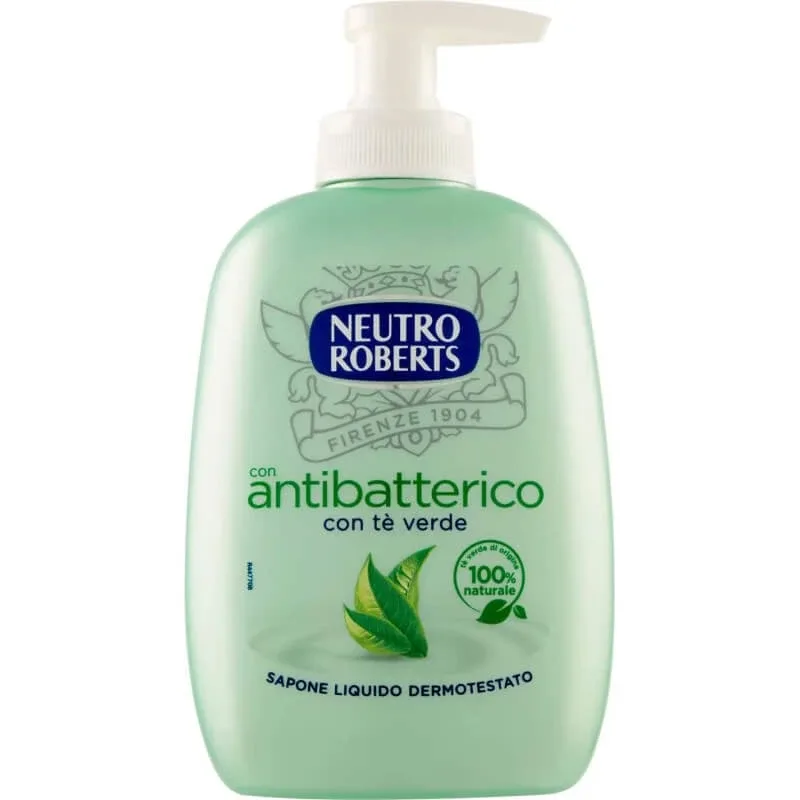 Neutro roberts ceai verde - săpun lichid cu antibacterian - 200 ml refill — preț și oferte