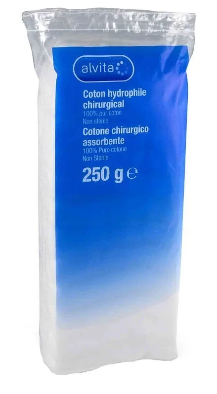 Alvita Bumbac Chir Absorb 250g — preț și oferte