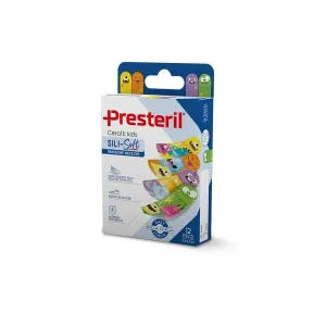 Plasturi Presteril Sili-Soft pentru copii 5,8x2 cm - 12 bucăți