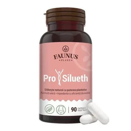 Pro Silueth, 90 capsule vegetale, Faunus Plant — preț și oferte