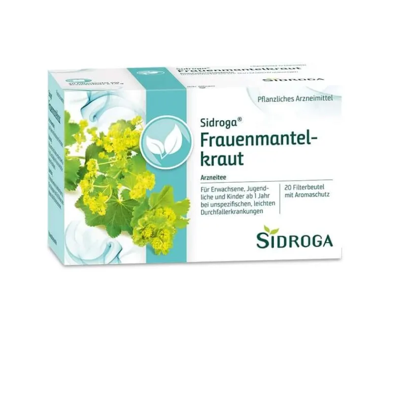 Sidroga Sac de filtru pentru ceai de plante de manta de doamnă 20X1,0 g — preț și oferte