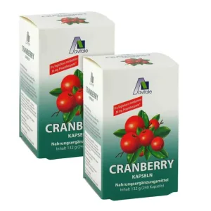 Pachet dublu Cranberry 400 mg 2X240 buc