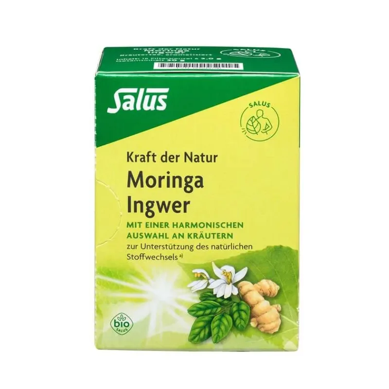 Moringa Ginger Herbal Tea Power of Nature 15 St — preț și oferte