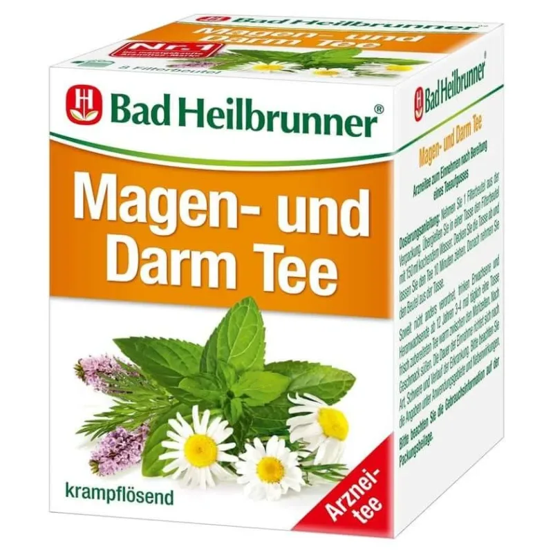 BAD Heilbrunner Stomac și ceai intestinal N Fi 8X1,75 g — preț și oferte