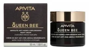 Apivita | Queen Bee Absolute Anti-Aging & Replenishing Night Cream | Queen Bee Absolute Anti-Aging & Replenishing Night Cream Nutriție intensivă | 50ml