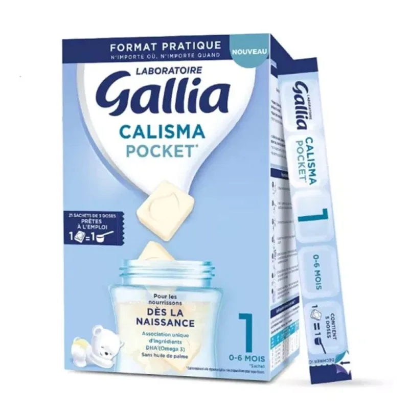 Gallia Calisma Pocket De la naștere 1 0 la 6 luni 21 pliculețe cu 5 doze — preț și oferte