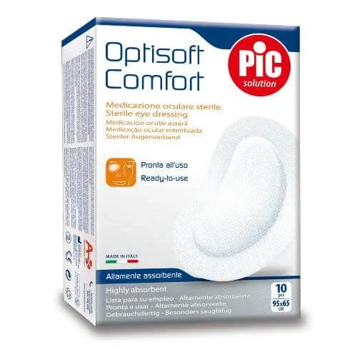 Plasturi pentru ochi PIC Optisoft Comfort, 10 buc Sirowa — preț și oferte