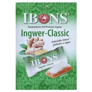 Ibons Ginger Classic Chewy Candy Bag 92 g