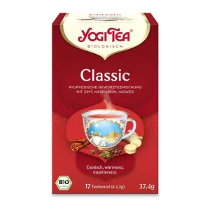 YOGI TEA, Classic, ceai organic din plante și condimente 17X2,2 g