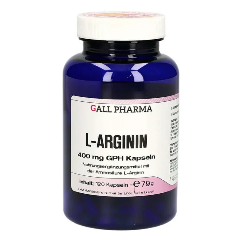 L-arginină 400 mg capsule 120 Capsule — preț și oferte
