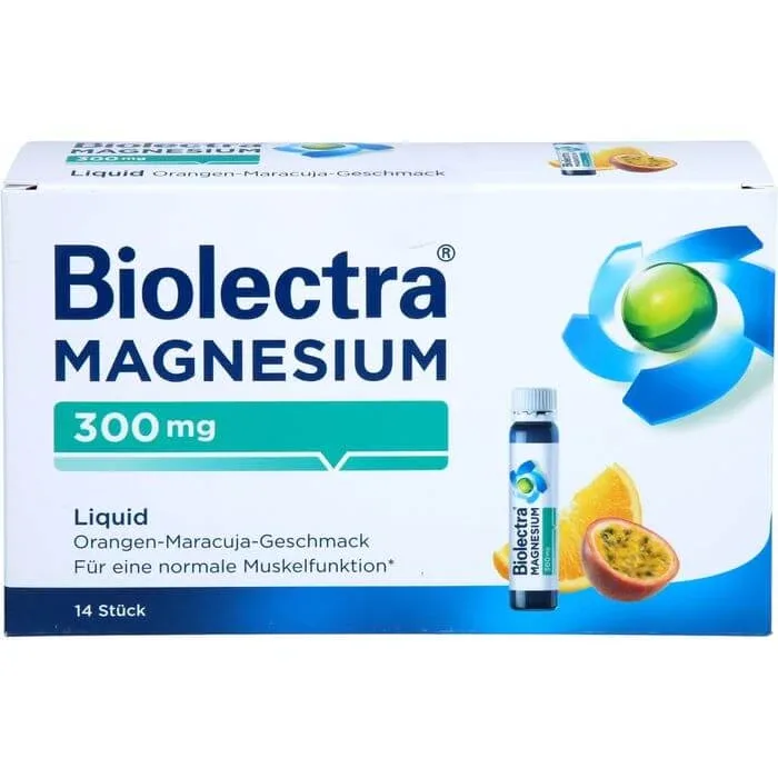 BIOLECTRA Magneziu 300 mg Lichid 14 St. — preț și oferte
