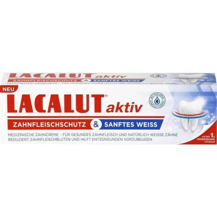 LACALUT protecție activă a gingiilor și albire delicată 75 ml — preț și oferte
