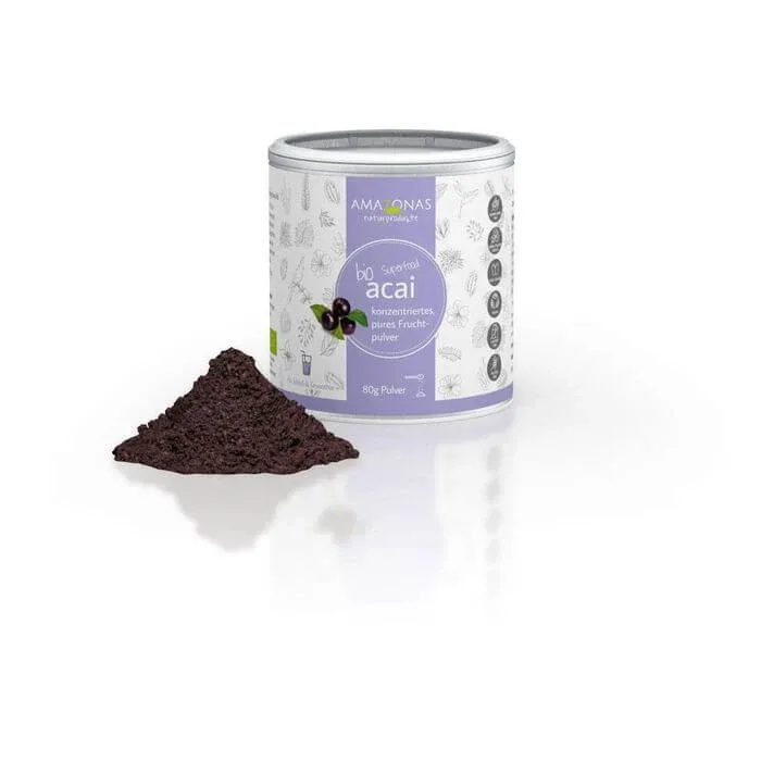 ACAI 100% pulbere organică fără suport 80 g — preț și oferte