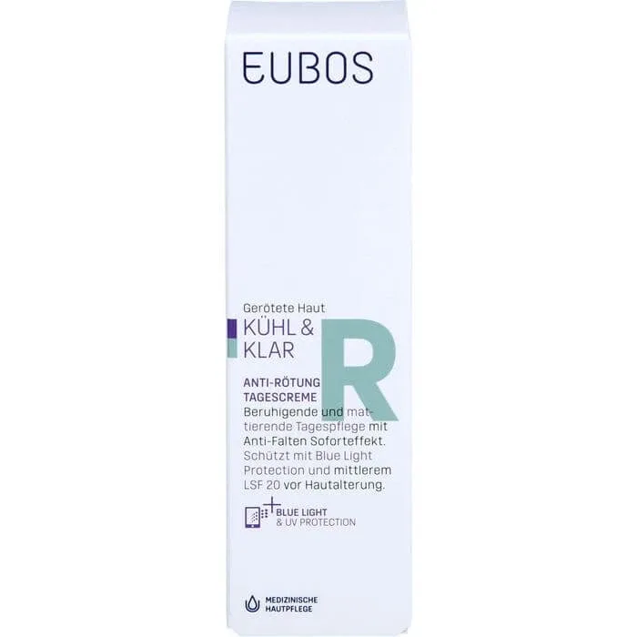 EUBOS COOL & CLEAR Cremă de zi împotriva roșeață SPF 20 40 ml — preț și oferte