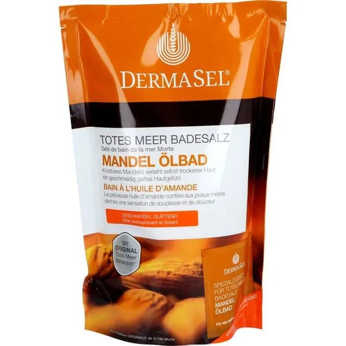 DERMASEL Săruri de baie de la Marea Moartă+Almond SPA 1 P — preț și oferte