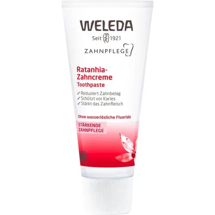 WELEDA Ratanhia pastă de dinți 75 ml — preț și oferte