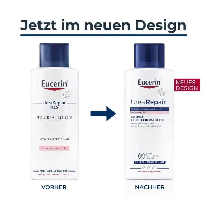 EUCERIN UreaRepair PLUS Loțiune 5% cu parfum 250 ml — preț și oferte