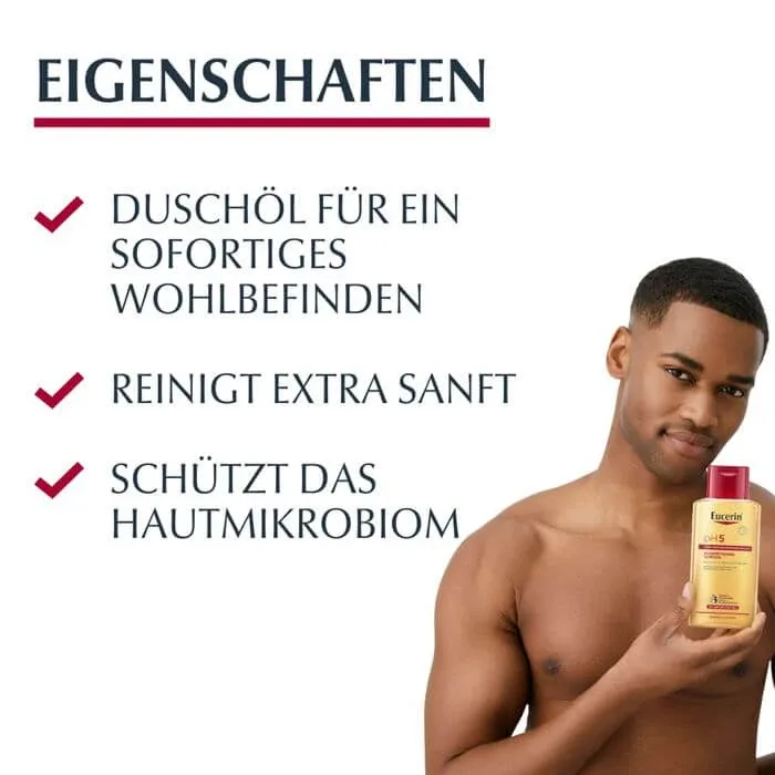 EUCERIN pH5 Ulei de duș pentru piele sensibilă 200 ml — preț și oferte