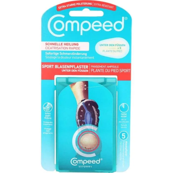 COMPEED plasturi pentru bășici sub picioare 5 buc. — preț și oferte