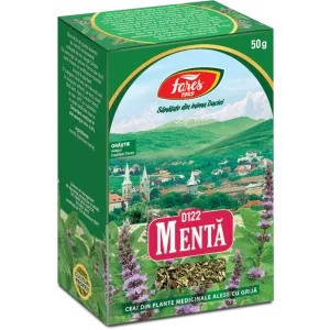 Menta, iarba, D122, ceai la punga, Fares | 50G