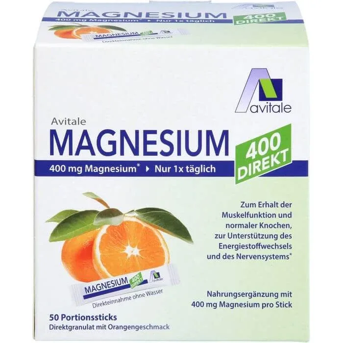MAGNESIUM 400 direct portocaliu porție bastoane 105 g — preț și oferte