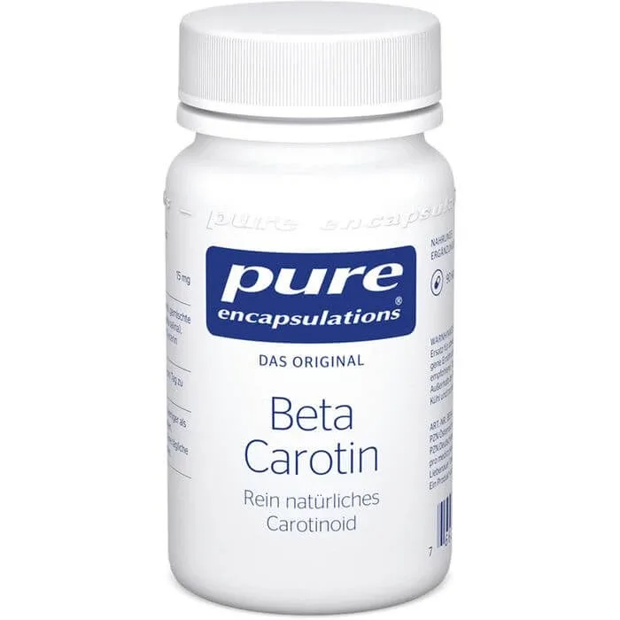 PURE ENCAPSULATIONS Beta Caroten Capsule 30 Capsule — preț și oferte