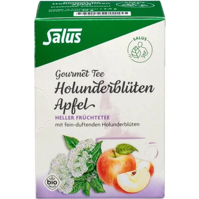 HOLUNDERBLÜTEN Apple Tea Salus Filtru sac 15 capsule Salus Haus — preț și oferte