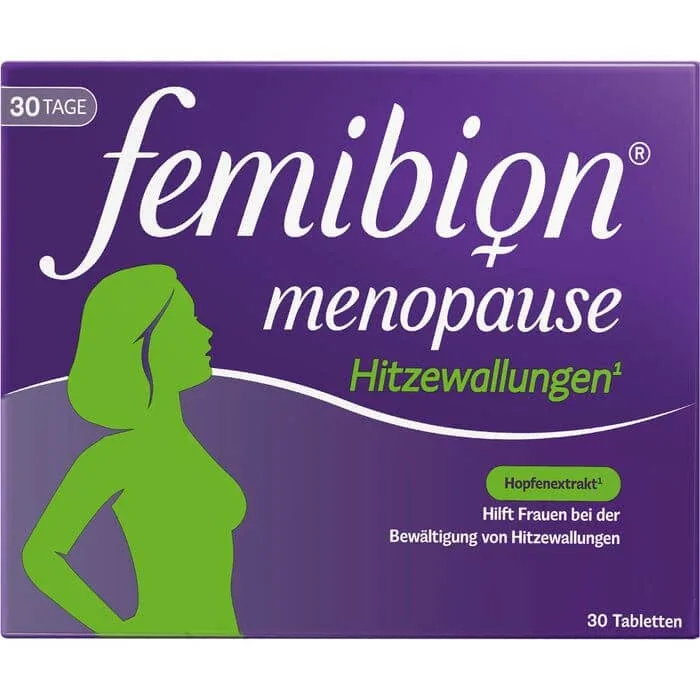FEMIBION Menopauză Fluturi fierbinți Tablete 90 Capsule — preț și oferte