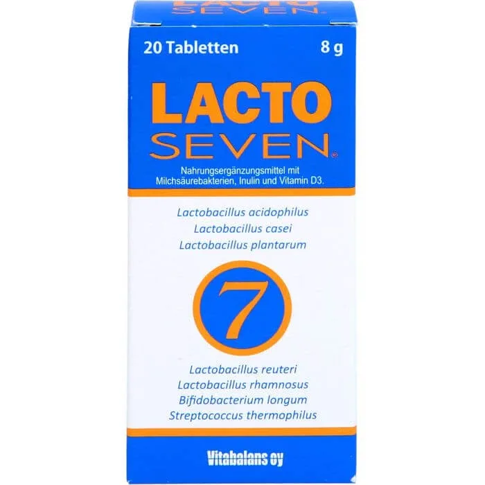 LACTO SEVEN Tablete 20 Capsule — preț și oferte