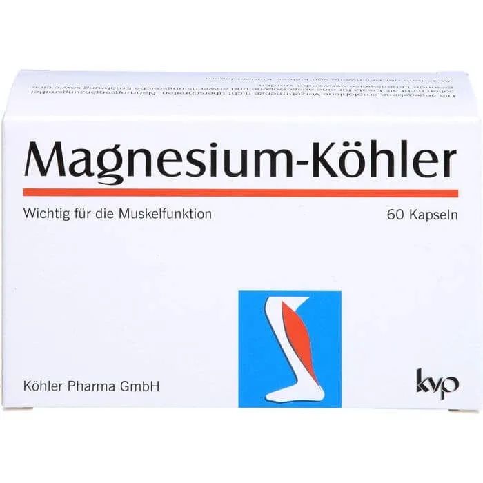 MAGNESIUM KÖHLER Capsule 60 Capsule — preț și oferte