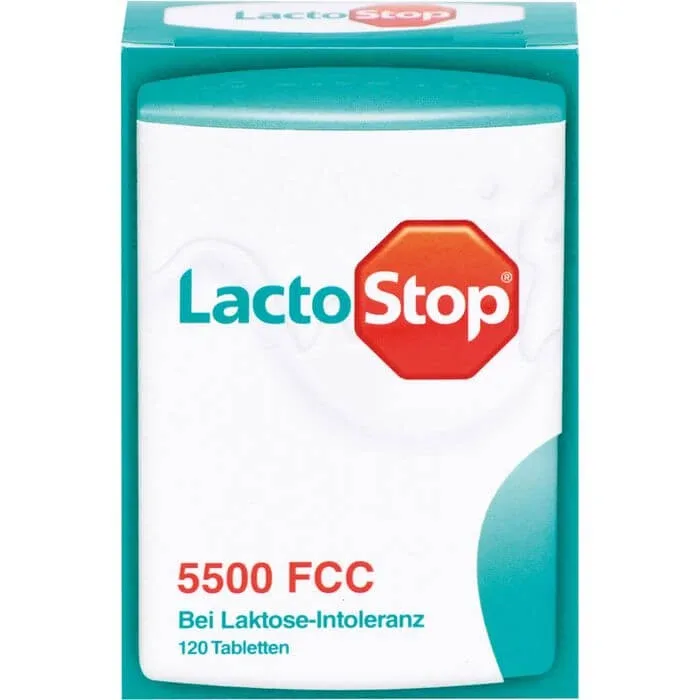 LACTOSTOP 5.500 Tablete FCC click dispenser 120 buc. — preț și oferte
