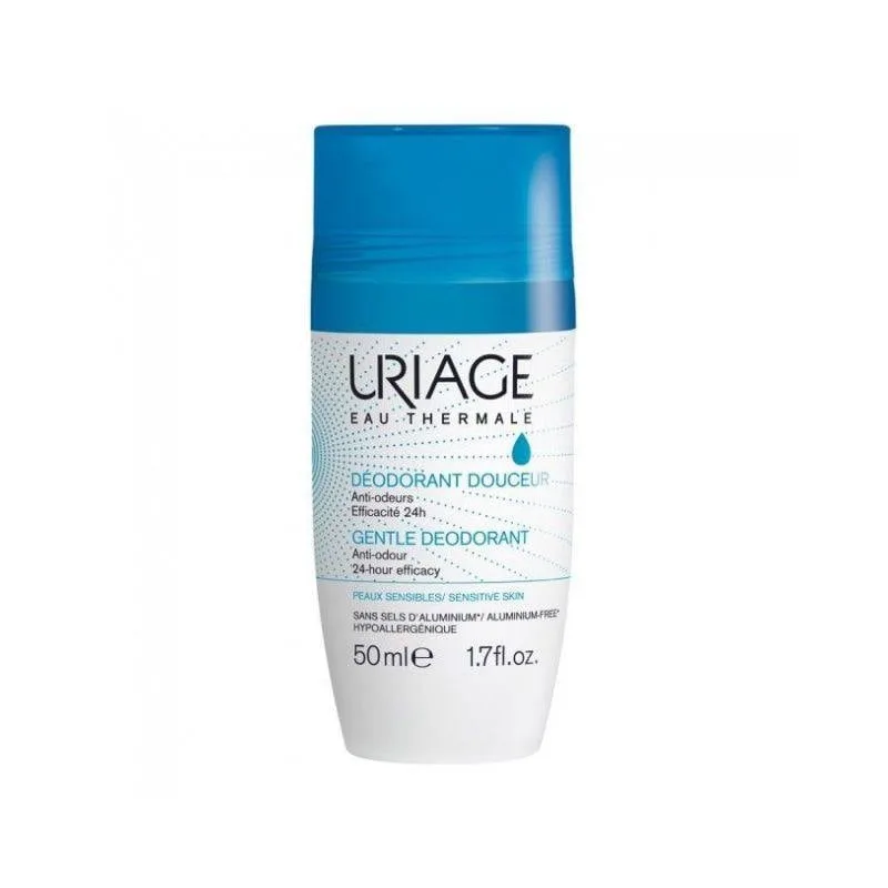 Deodorant roll-on delicat fara aluminiu, 50ml, Uriage — preț și oferte