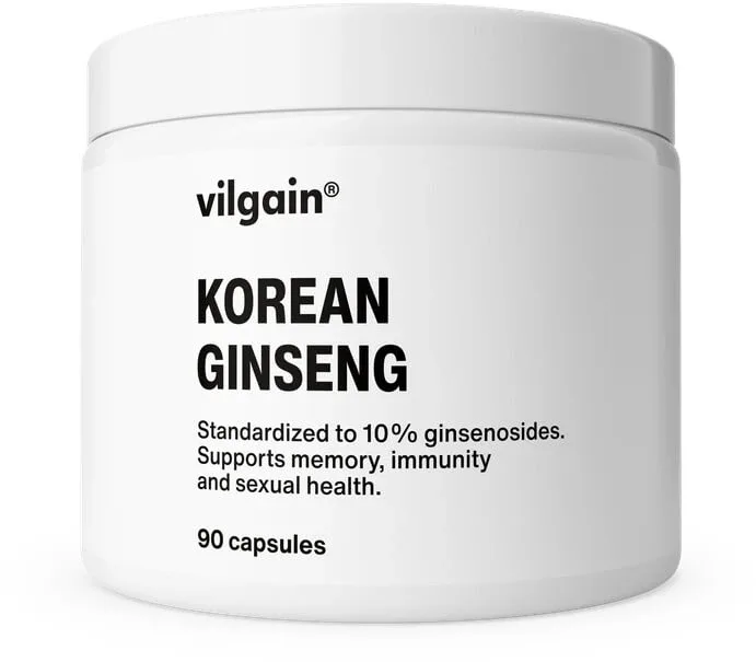 Vilgain ginseng coreean 90 capsule — preț și oferte