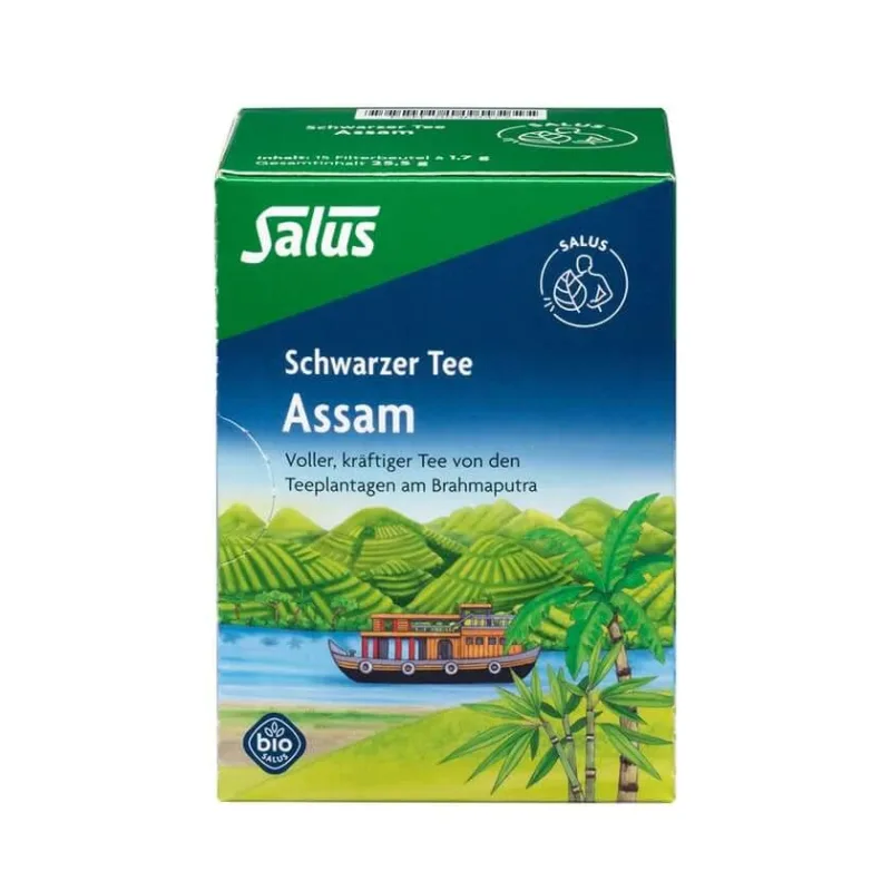 Assam Black Tea Organic Salus Filtru sac 15 St Salus Haus — preț și oferte