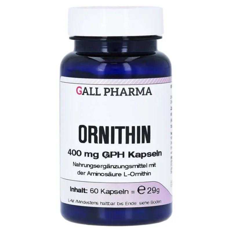 Ornitină 400 mg GPH Capsule 60 Capsule — preț și oferte
