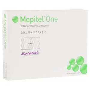 Mepitel One 7.5x10 cm bandaj cu plasă de silicon 10 buc.