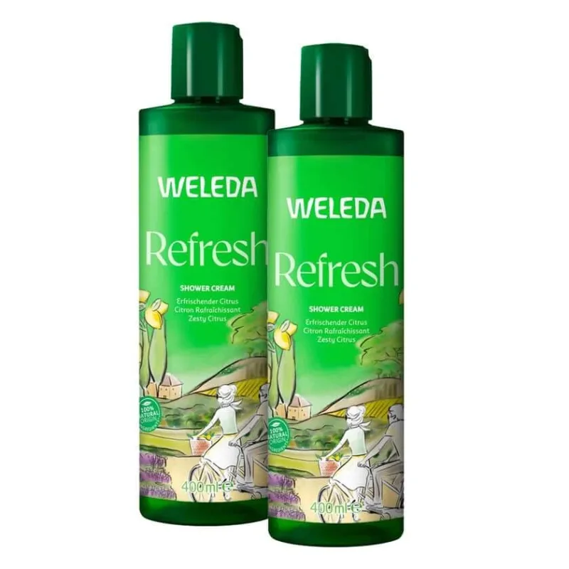 Pachet dublu Crema de duș Refresh Citrus 2X400 ml — preț și oferte
