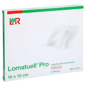 Lomatuell Pro 10x10 cm steril 8 buc