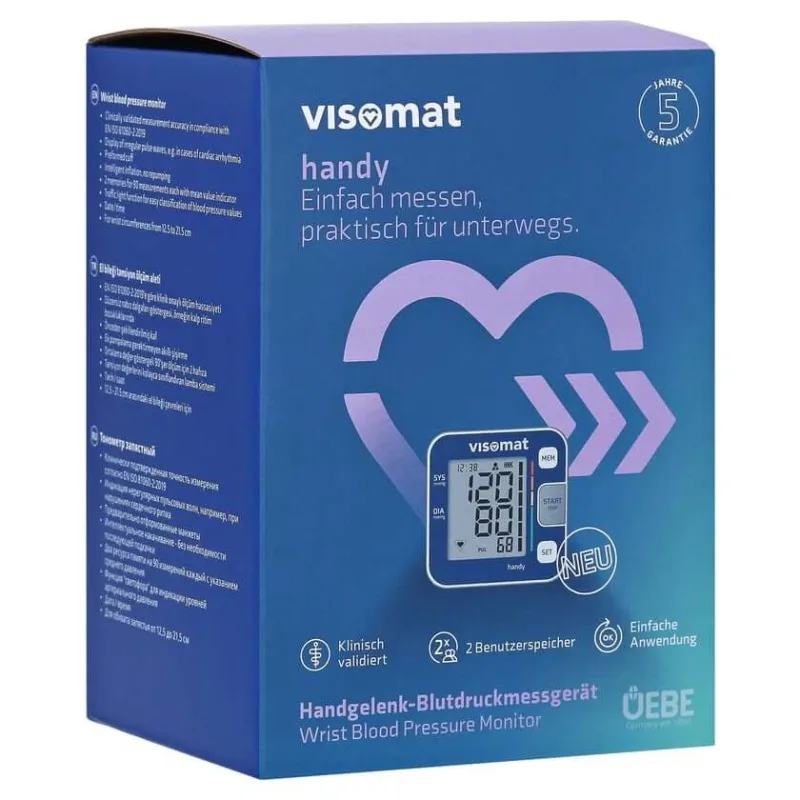Visomat telefon mobil încheietura mâinii tensiunii arteriale monitor 1 pc — preț și oferte