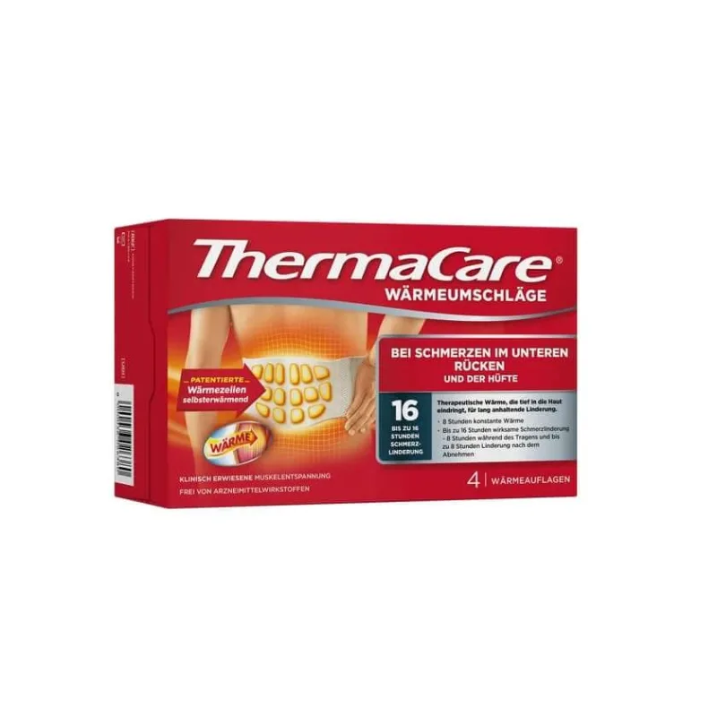 Pachete termice ThermaCare pentru dureri de spate 4 buc — preț și oferte