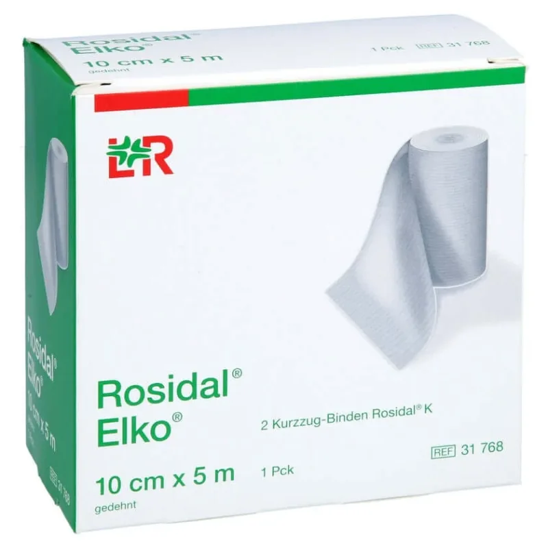 Rosidal Elko 10 cmx5 m bandaj cu întindere scurtă 2 buc — preț și oferte