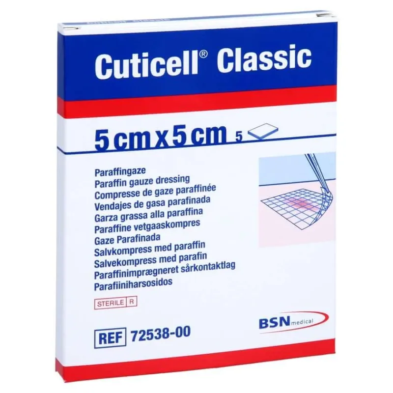 Cuticell Classic Wound Gauze 5x5 cm 5 buc. — preț și oferte