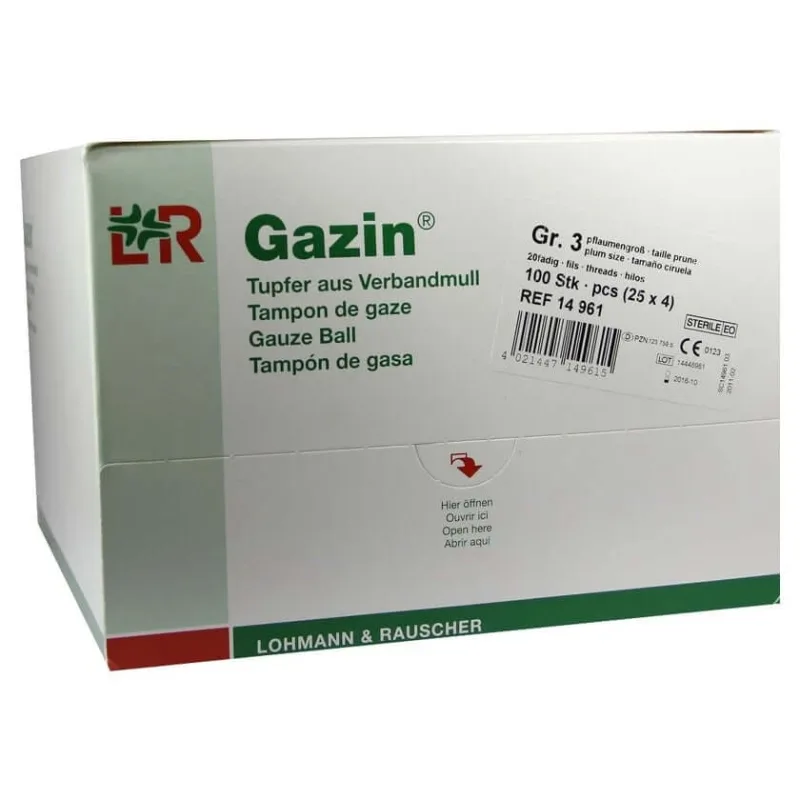 Gazin swab plum sterile 2+2 protective r.o 100 buc. — preț și oferte