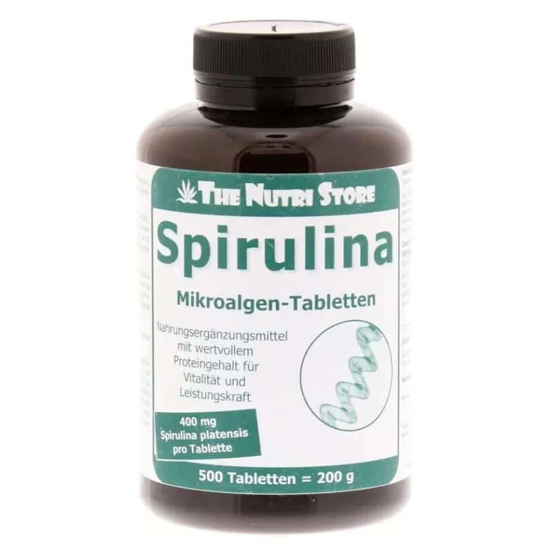 Spirulina 400 mg comprimate 500 buc — preț și oferte