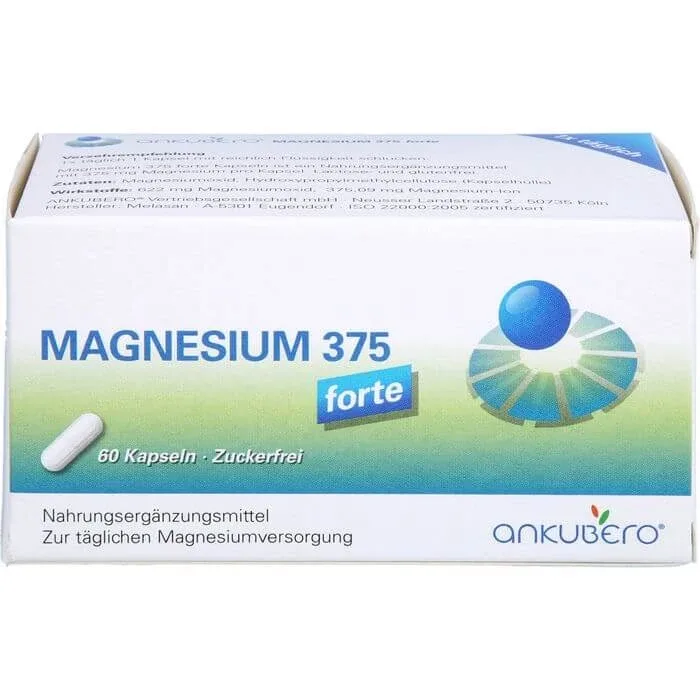MAGNEZIU 375 forte Capsule 60 Capsule — preț și oferte