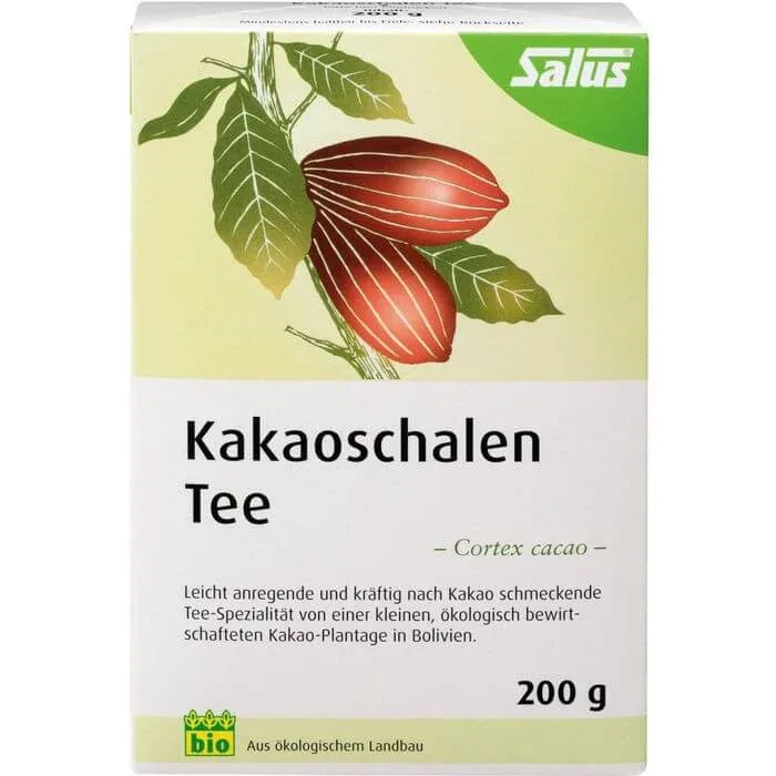 CACOSHELLES Ceai organic Cortex cacao Salus 200 g Salus Haus — preț și oferte