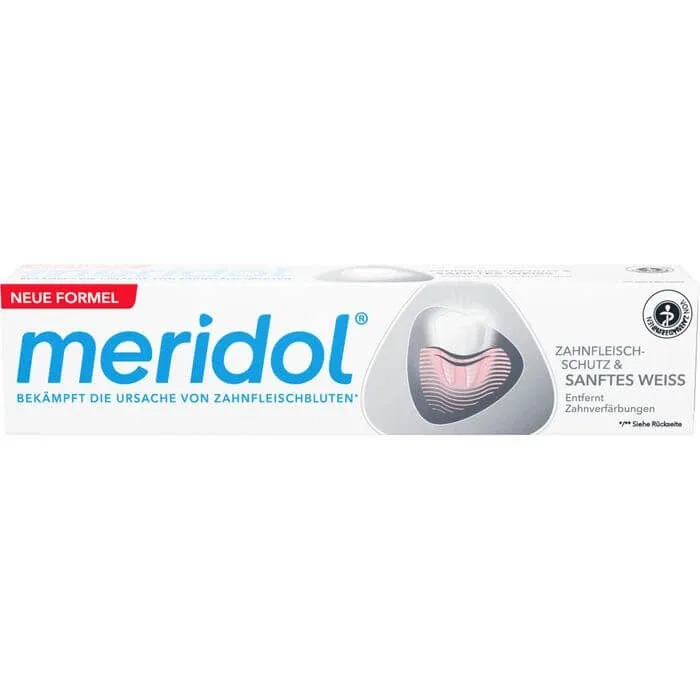 MERIDOL pastă de dinți cu albire delicată 75 ml — preț și oferte